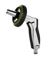 Pistola irrigazione metallo cromato tonda art.440