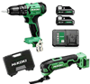 Kit KC12HKCV HiKOKI Trapano DV12DA e Multifunzione CV12DA