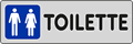 Targhetta TOILETTE UOMO DONNA