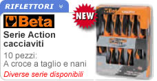 Cacciaviti serie Action Beta Cacciaviti serie Action Beta