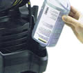 Speciale contenitore detergente Plug n Clean