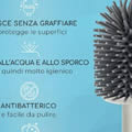 Scopino ricambio portascopino WC