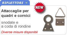 Attaccaglie per quadri e cornici
